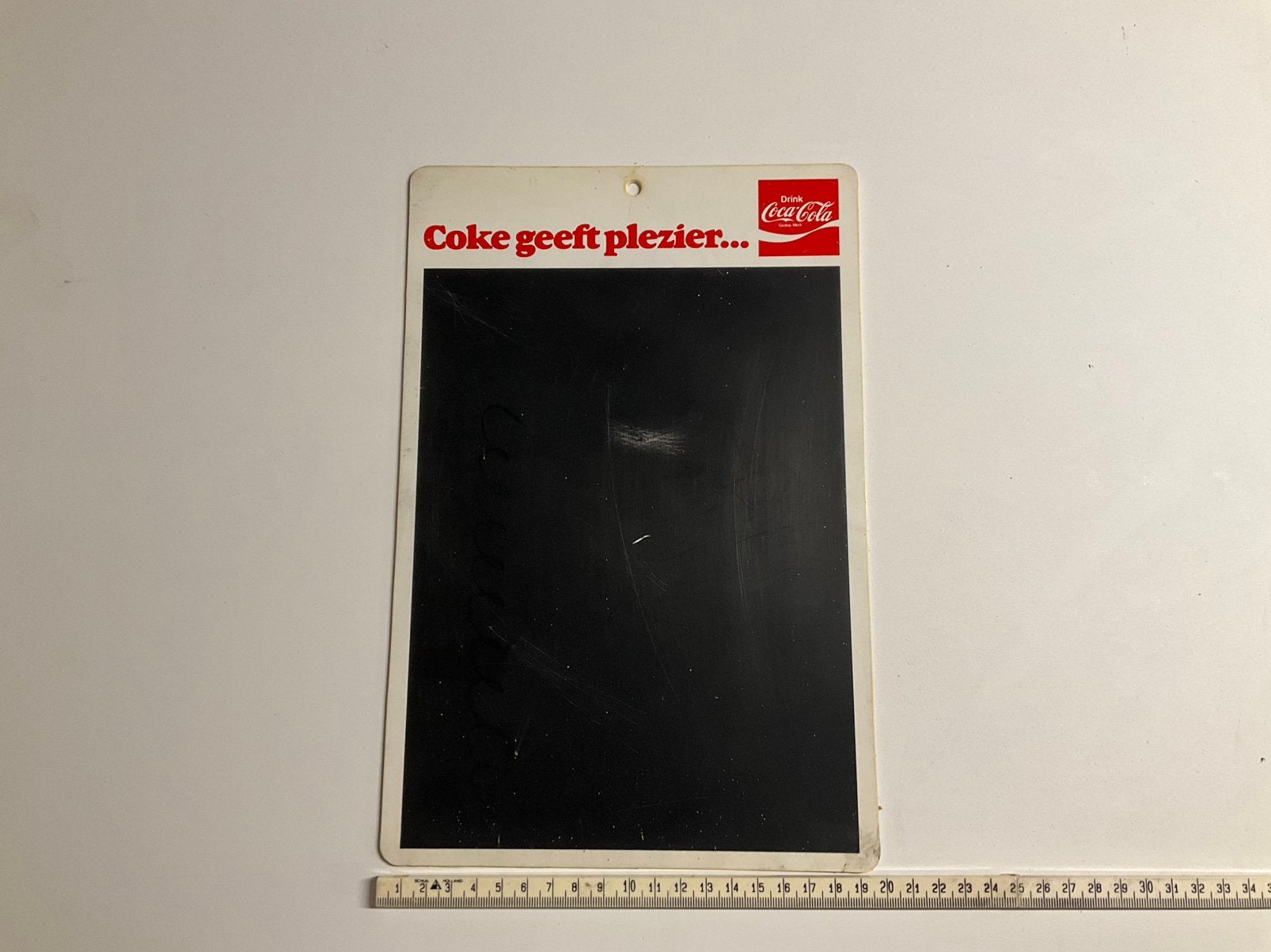 Coca cola krijt / reclame / winkel bordje, Ophalen of Verzenden, Reclamebord