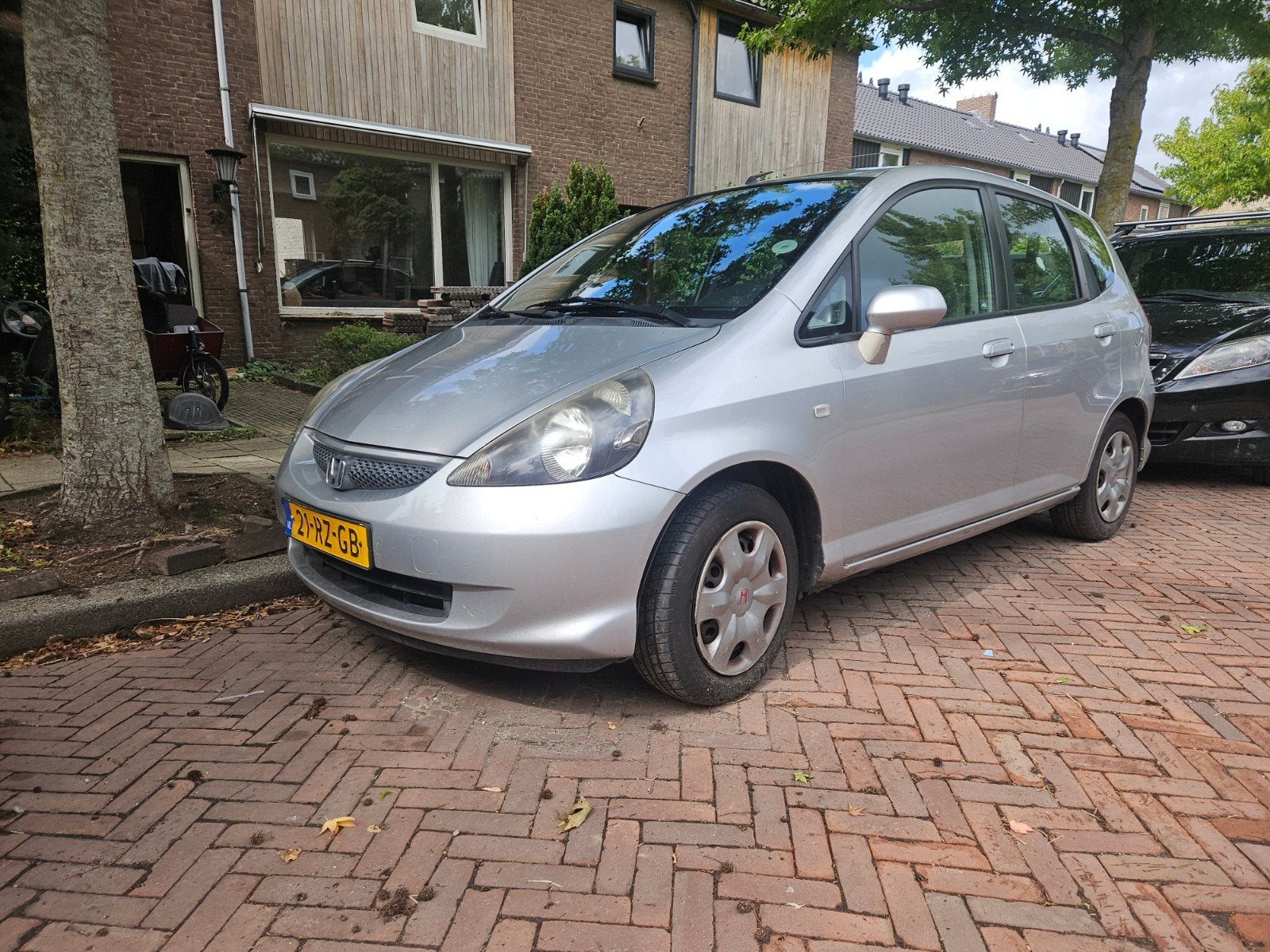 Honda Jazz 1.2 I S 2005 Grijs, Voorwielaandrijving, 450 kg, 40 €/maand, 4 cilinders