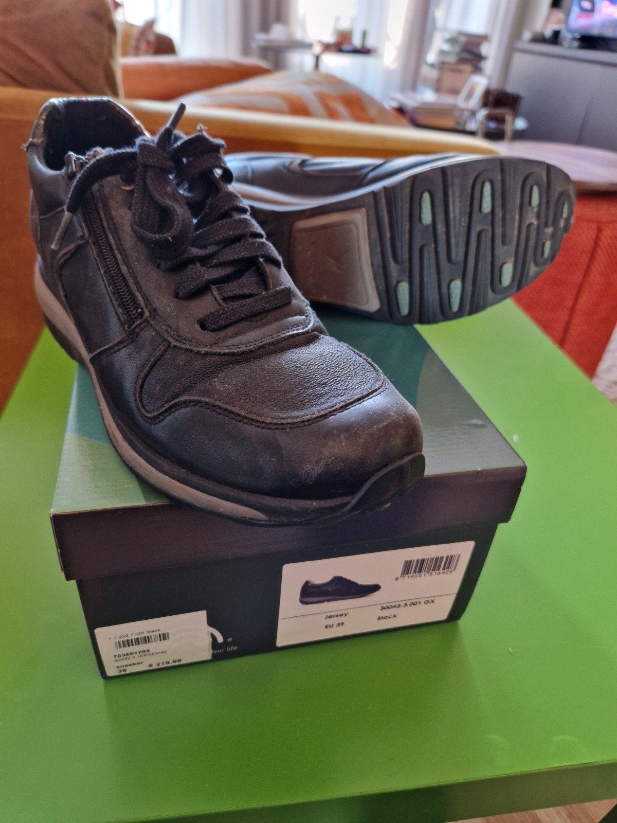 Xsensible Stretchwalker sneakers - Maat 39, Zwart, Ophalen of Verzenden, Sneakers of Gympen, Gedragen