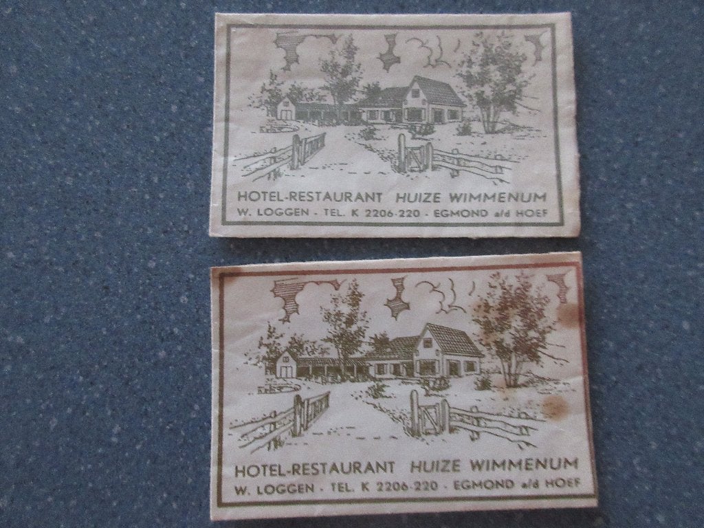 2 x Egmond a/d Hoef, hotel-rest. Huize Winnemum, Verzenden, Nederland