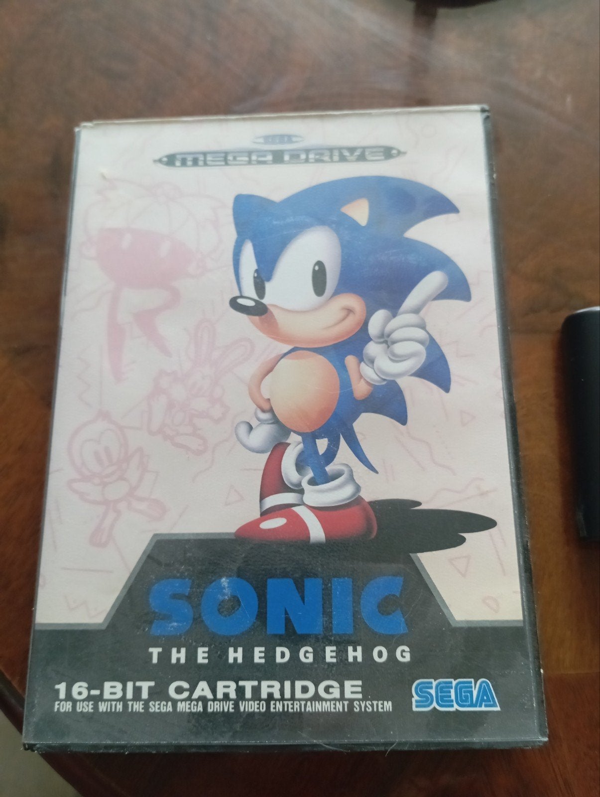 Sega Sonic the Hedgehog - Mega Drive, Spelcomputers en Games, Games | Sega, Gebruikt, 1 speler, Ophalen of Verzenden, Vanaf 3 jaar
