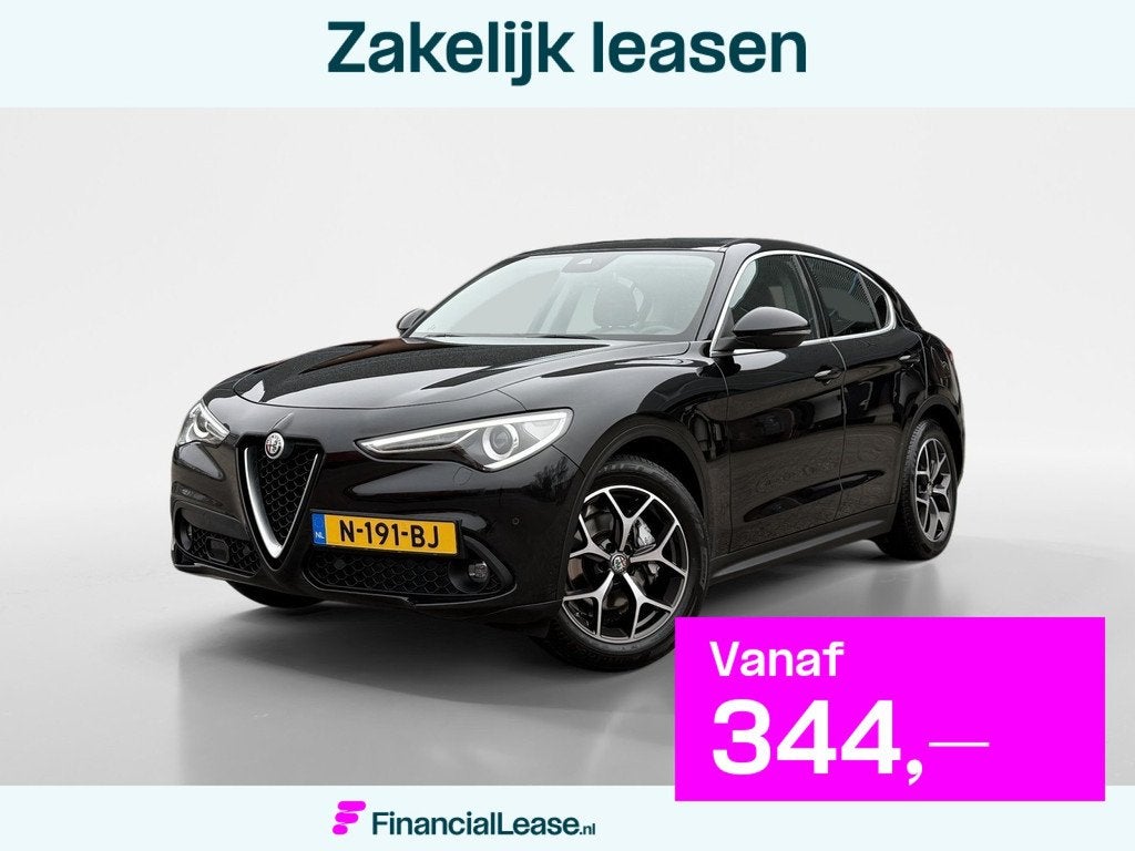 Alfa Romeo Stelvio 2.2d Super Automaat / Panoramadak, Achterwielaandrijving, Gebruikt, Euro 6, 4 cilinders