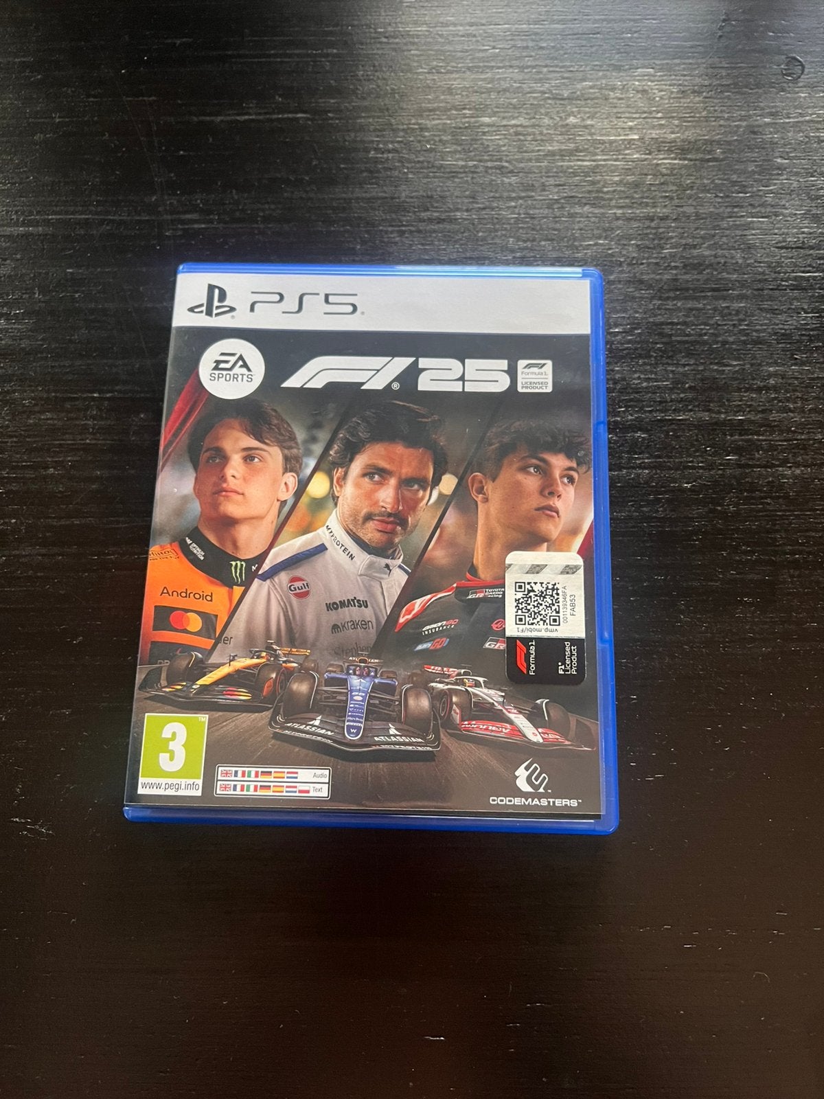 F1 25 game, Verzenden, Racen en Vliegen, 2 spelers, Zo goed als nieuw