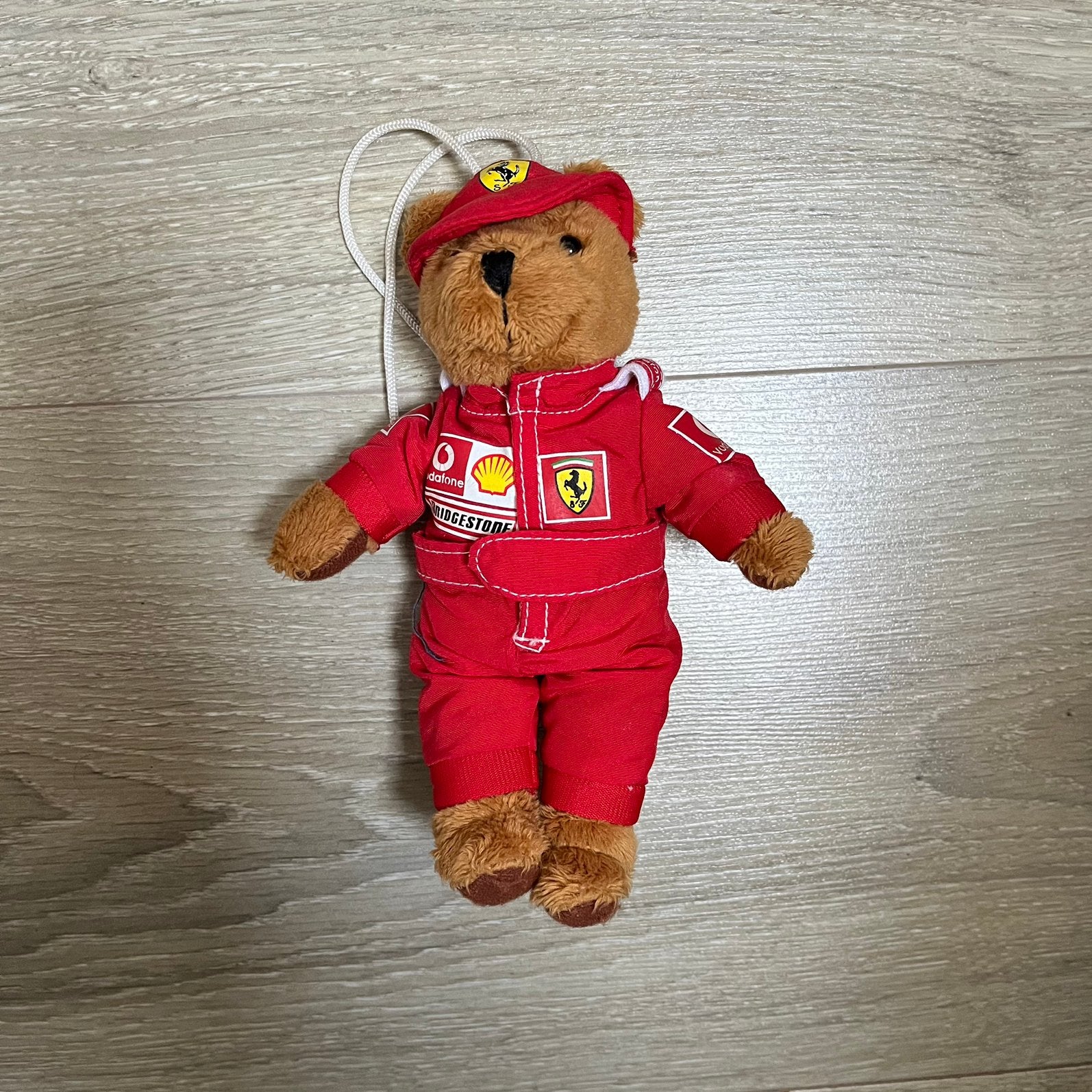 Zeldzame Official Scuderia Ferrari F1 Pluche Beer - Vintage, Verzamelen, Ophalen of Verzenden, Zo goed als nieuw, Formule 1