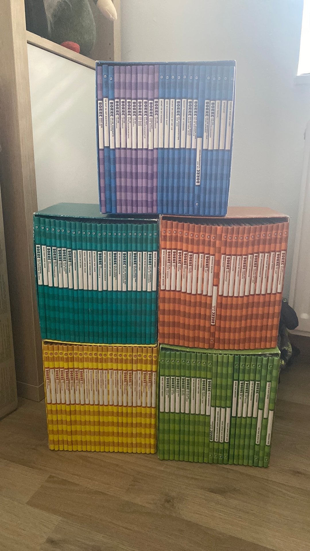 Borre boekjes 2 tm 6, Ophalen, Zo goed als nieuw, Fictie algemeen