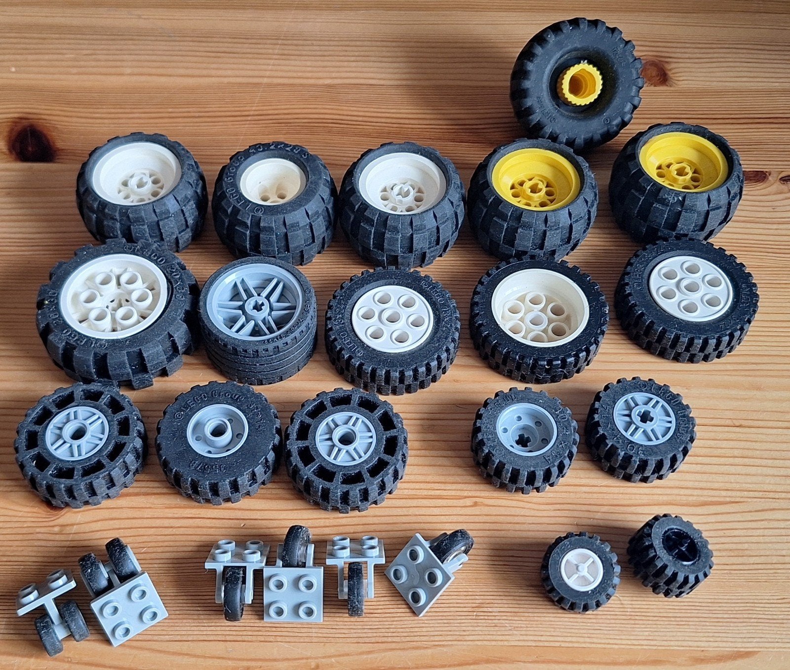Lego diverse Wielen, Gebruikt, Overige thema's, Lego, Accessoire
