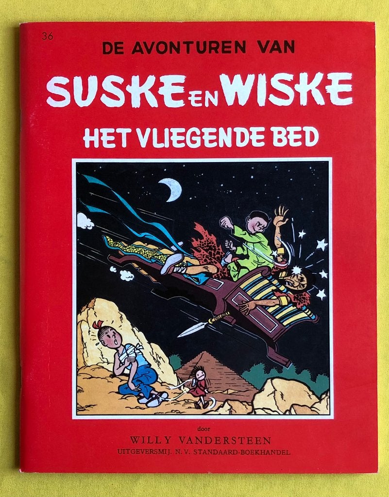 Suske en Wiske Het vliegende bed, Boeken, Willy Vandersteen, Eén stripboek, Ophalen of Verzenden, Zo goed als nieuw