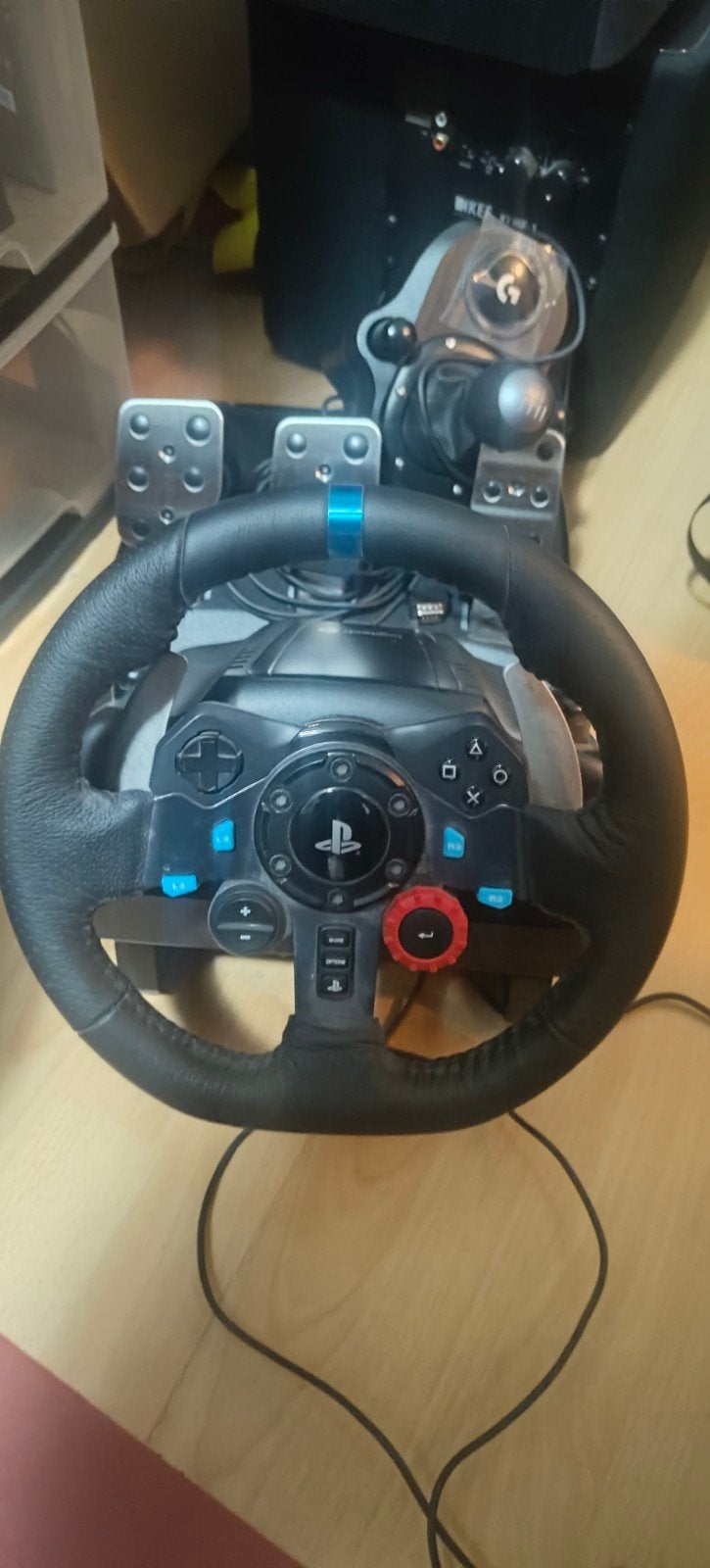 Logitech G29 Racestuur met Shifter en Pedalen, Racestuur, Gebruikt, Force feedback, Logitech