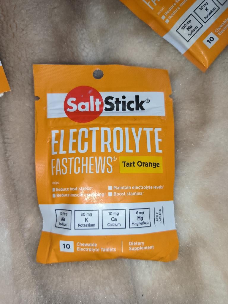 Salt stick Electrolyte fastchews orange, Ophalen of Verzenden, Nieuw, Overige typen