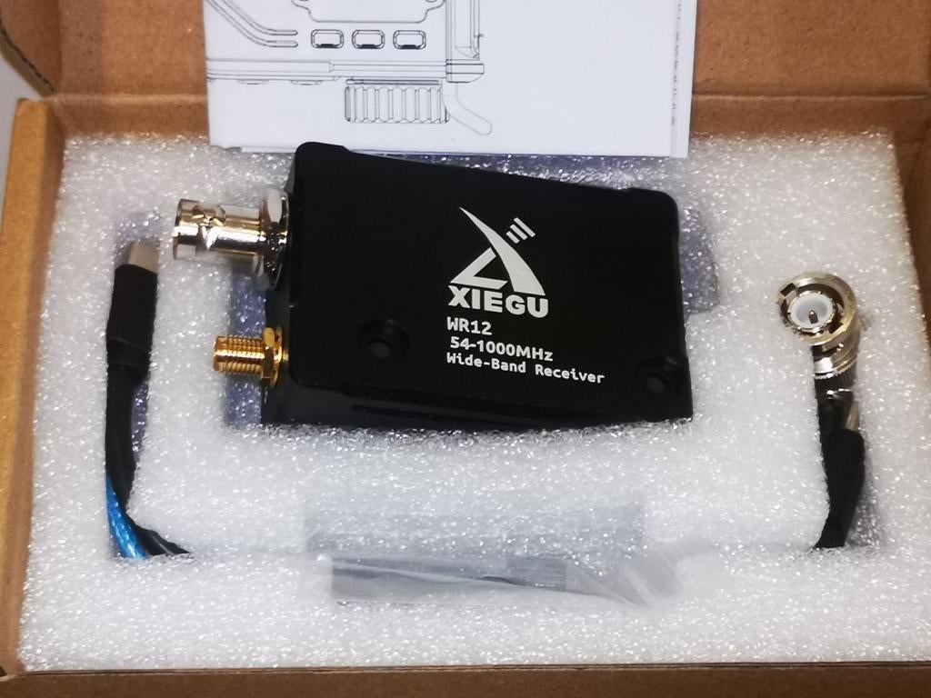Xiegu WR12 Wide-Band Ontvanger 54-1000MHz, Ophalen of Verzenden, Nieuw