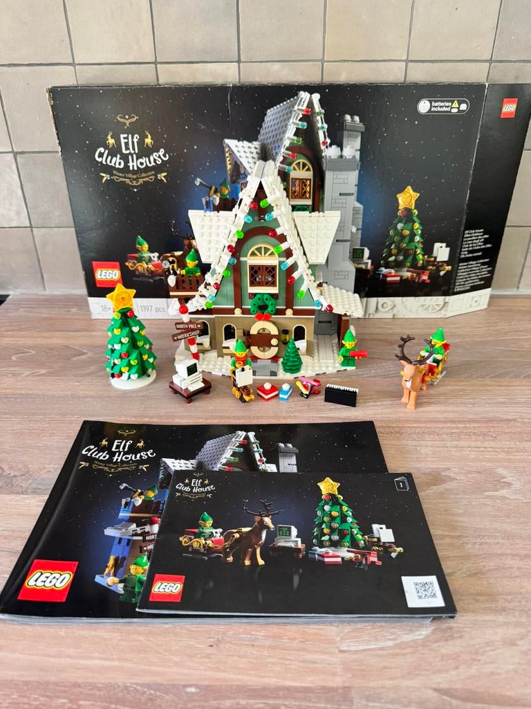 Lego Icons Elf Clubhuis (10275), Lego, Ophalen of Verzenden, Zo goed als nieuw, Compleet