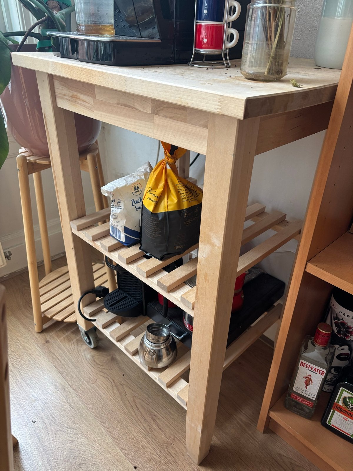 IKEA BEKVÄM Kitchen Trolley, Ophalen, Gebruikt