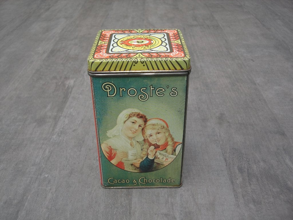 Droste cacao blik, Verzamelen, Blikken, Ophalen of Verzenden, Gebruikt, Overige, Droste