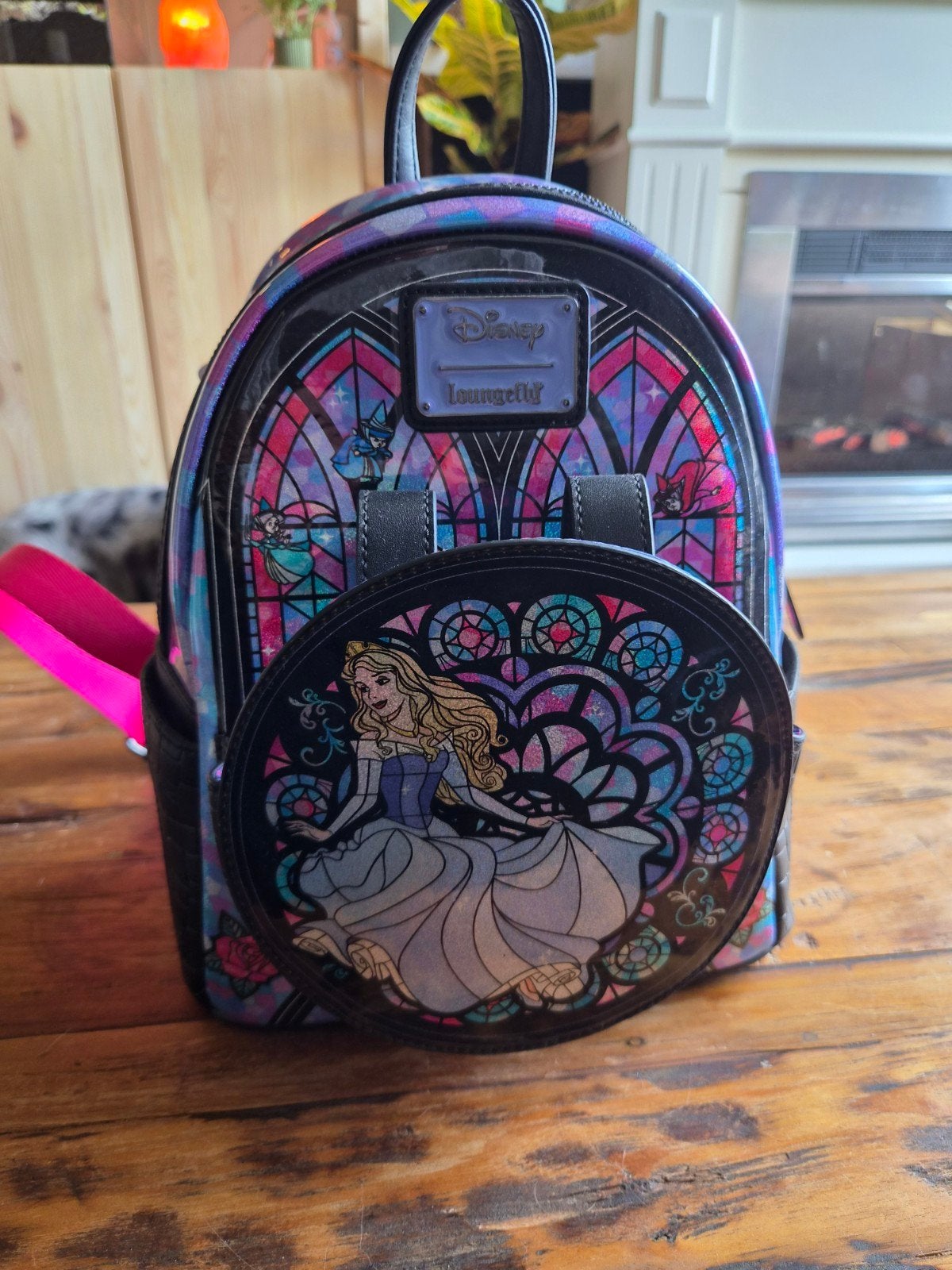 Loungefly Disney Doornroosje, Sieraden, Tassen en Uiterlijk, Ophalen, Nieuw, Paars, Overige typen