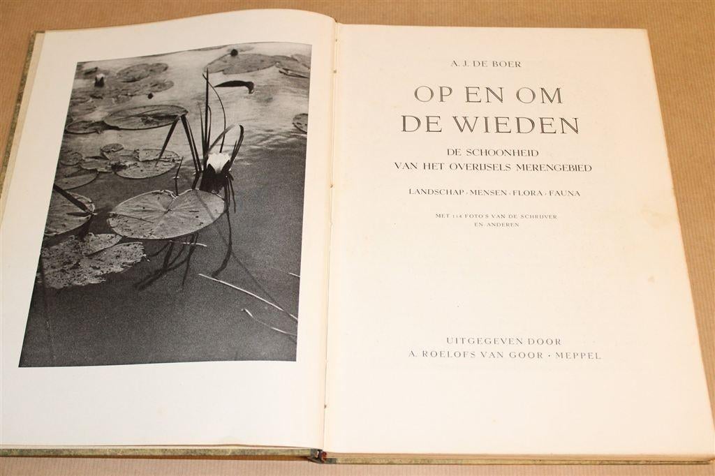 Overijssels Merengebied [1947] — De Wieden in 114 Foto's, Boeken, Geschiedenis | Stad en Regio, Ophalen of Verzenden, Gelezen