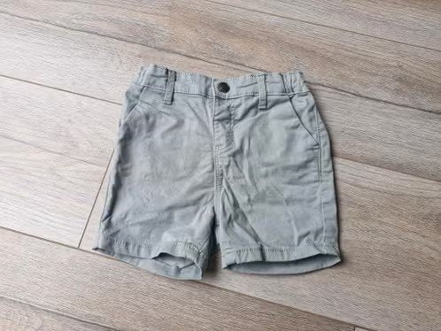 Groen blauwe korte broek Maat 86 hh, Kinderen en Baby's, Broekje, Onbekend, Nieuw, Ophalen of Verzenden