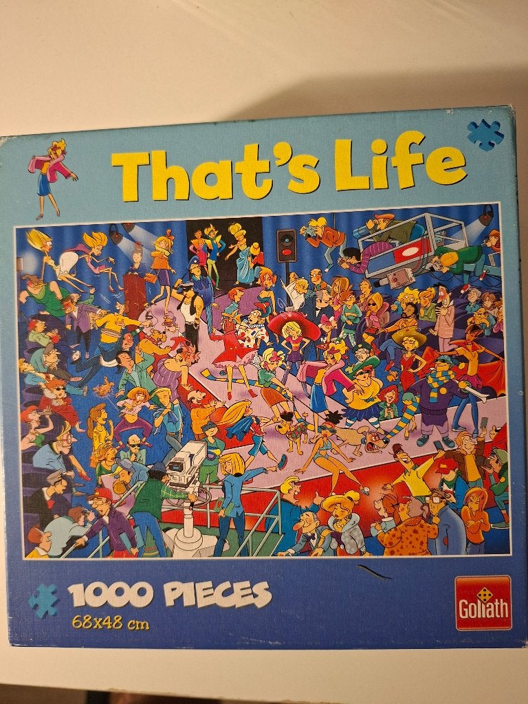 Puzzle, Ophalen of Verzenden, 500 t/m 1500 stukjes, Zo goed als nieuw, Legpuzzel