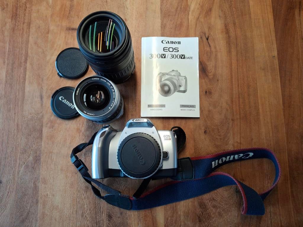 Canon EOS 300V, Audio, Tv en Foto, Fotocamera's Analoog, Ophalen of Verzenden, Spiegelreflex, Canon