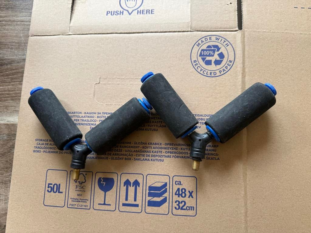 Hengelsteun voor vissen - 2 stuks, Ophalen of Verzenden, Gebruikt, Overige typen