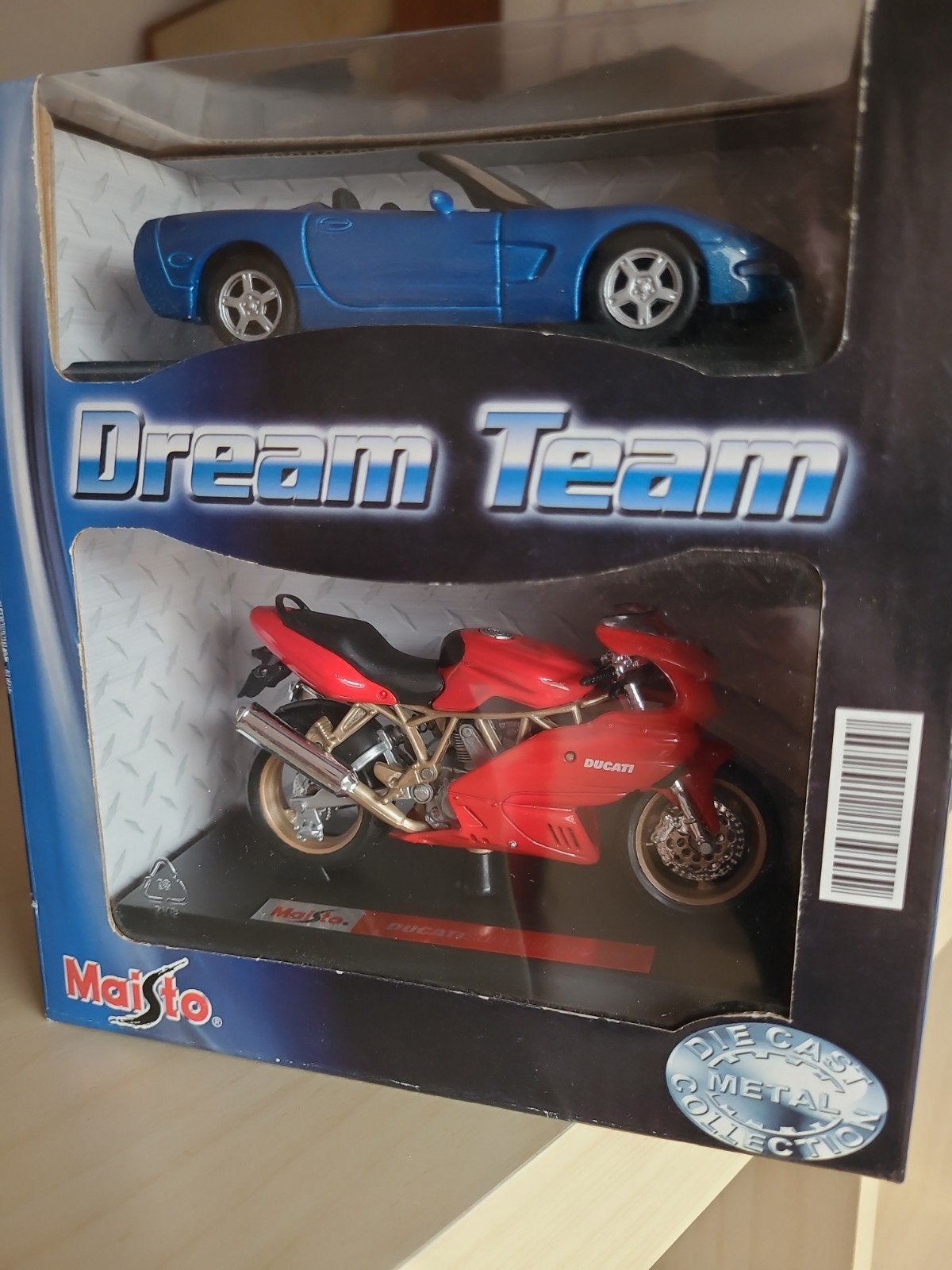 Model auto en motor maisto dream team, Ophalen of Verzenden, Zo goed als nieuw