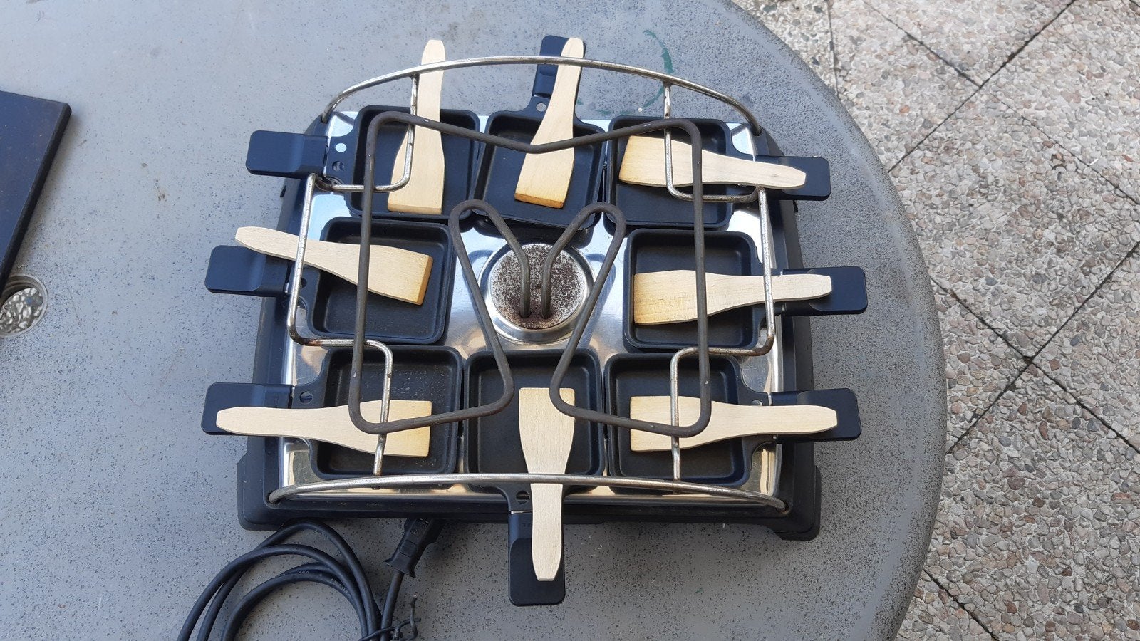 Steengrill Tefal 220volt, Ophalen, Gebruikt, Steengrill