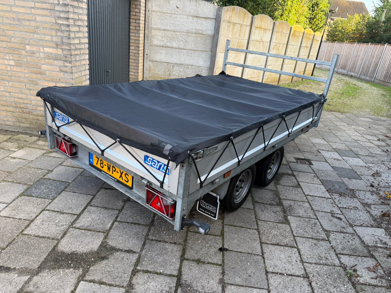 Saris C 2000 plateauwagen 150 x 275 bj 2017, Ophalen, Zo goed als nieuw