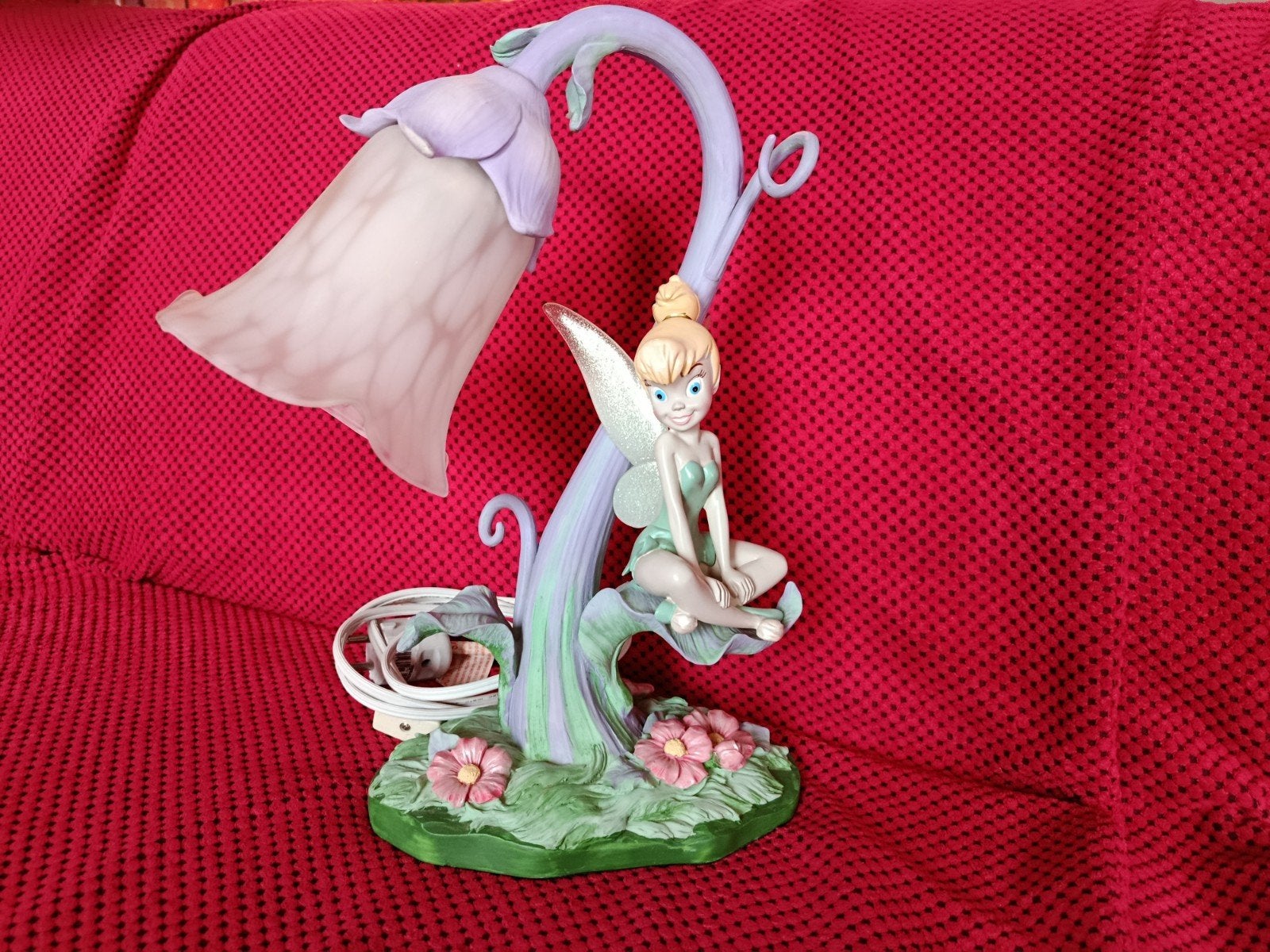 Mooie Tinkerbell lamp, Verzamelen, Disney, Ophalen, Overige figuren, Beeldje of Figuurtje