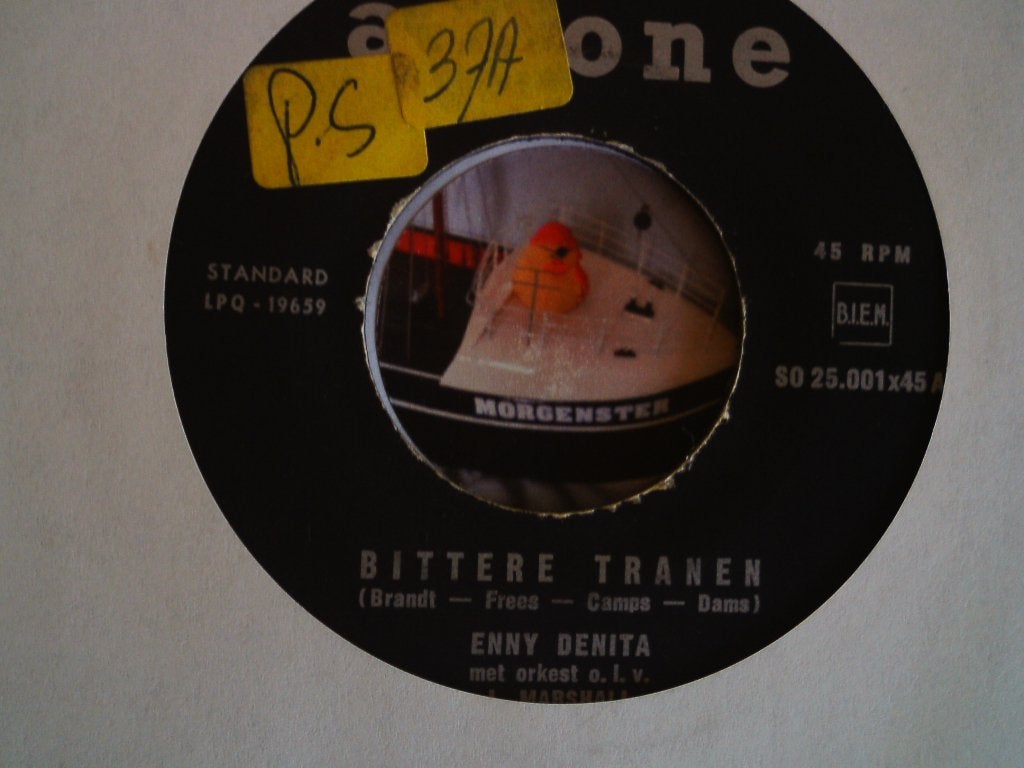 enny denita - bittere tranen 23jun, 7 inch, Single, Ophalen of Verzenden, Nederlandstalig