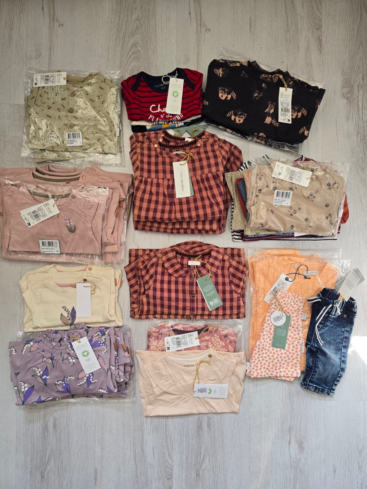 Grote partij Noppies babykleding, maten 50 t/m 92, Ophalen of Verzenden, Nieuw, Noppies, Jongetje of Meisje