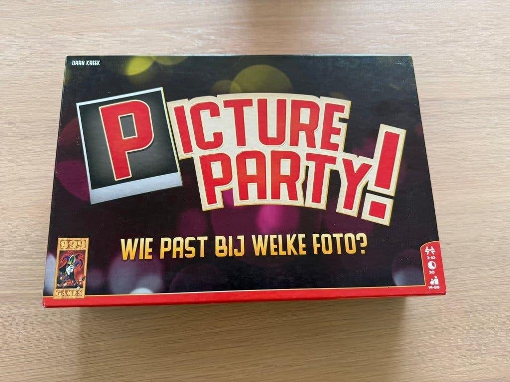 Picture Party 999 Games - Bordspel - Zeer nette staat - Spel, Ophalen of Verzenden, Zo goed als nieuw