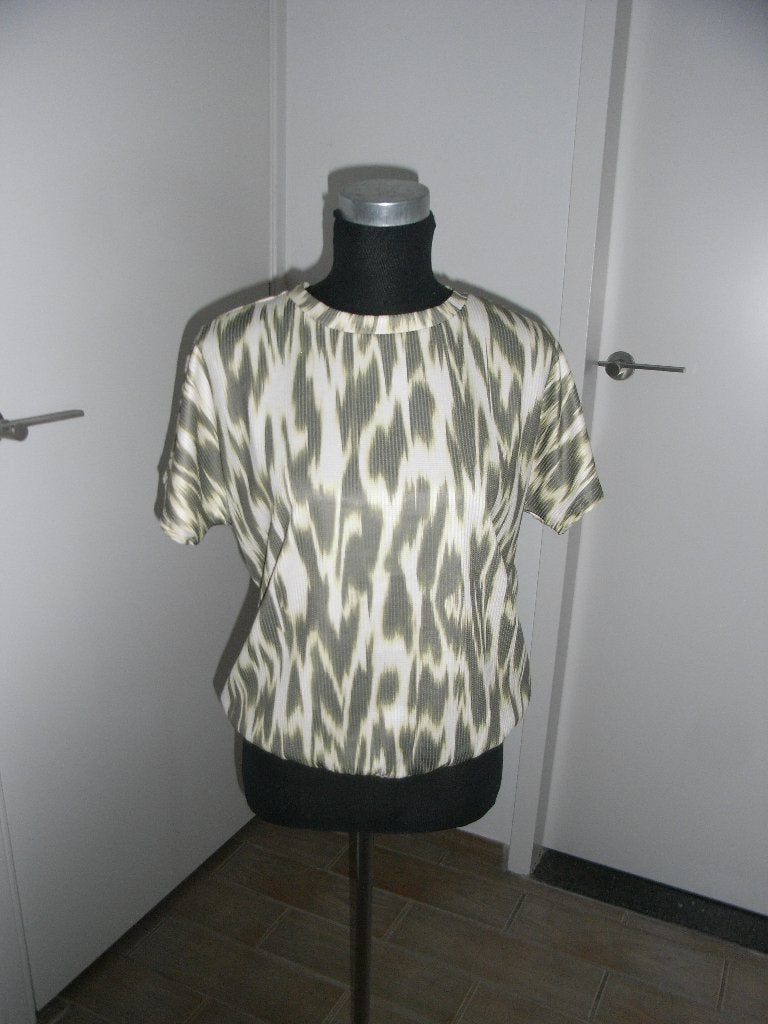 top/shirt TRAMONTANA Fade green mt S 36, NIEUW ! groen/creme, Kleding | Dames, Tramontana, Nieuw, Ophalen of Verzenden, Korte mouw