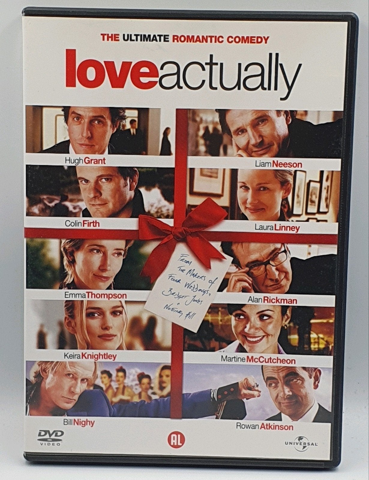 Love Actually DVD - Romantische Komedie Klassieker, Alle leeftijden, Romantische komedie, Inclusief doosje, Ophalen of Verzenden