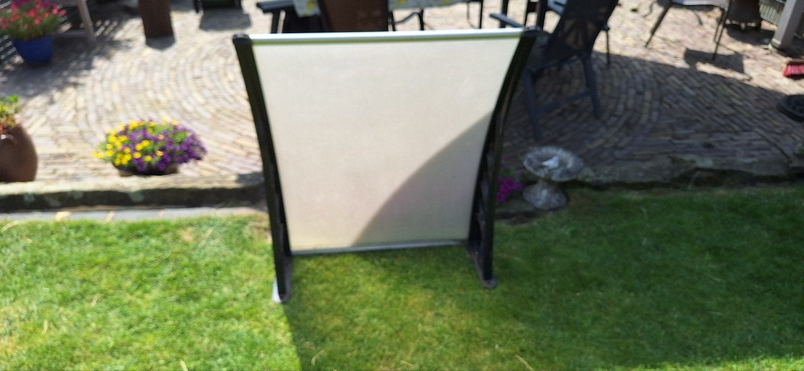 Afdak voordeur/achterdeur 80 cm breed, Ophalen