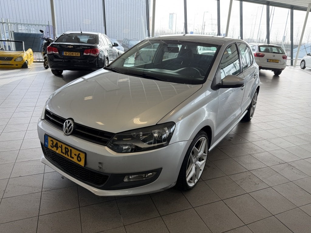 Volkswagen Polo 1.2 TSI Comfortline (bj 2010), Voorwielaandrijving, Euro 5, Stof, Handgeschakeld