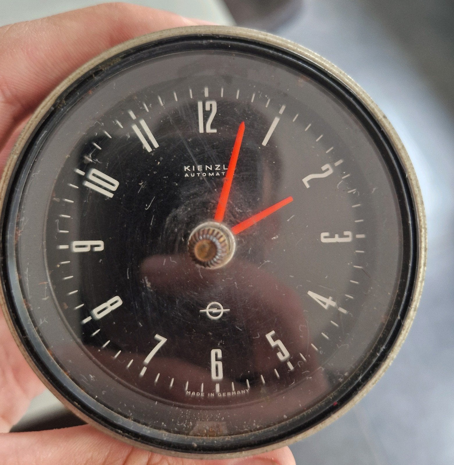 Vintage Kienzle Automatic Dashboard Klok - Opel Oldtimer, Auto-onderdelen, Dashboard en Schakelaars, Verzenden, Gebruikt, Opel
