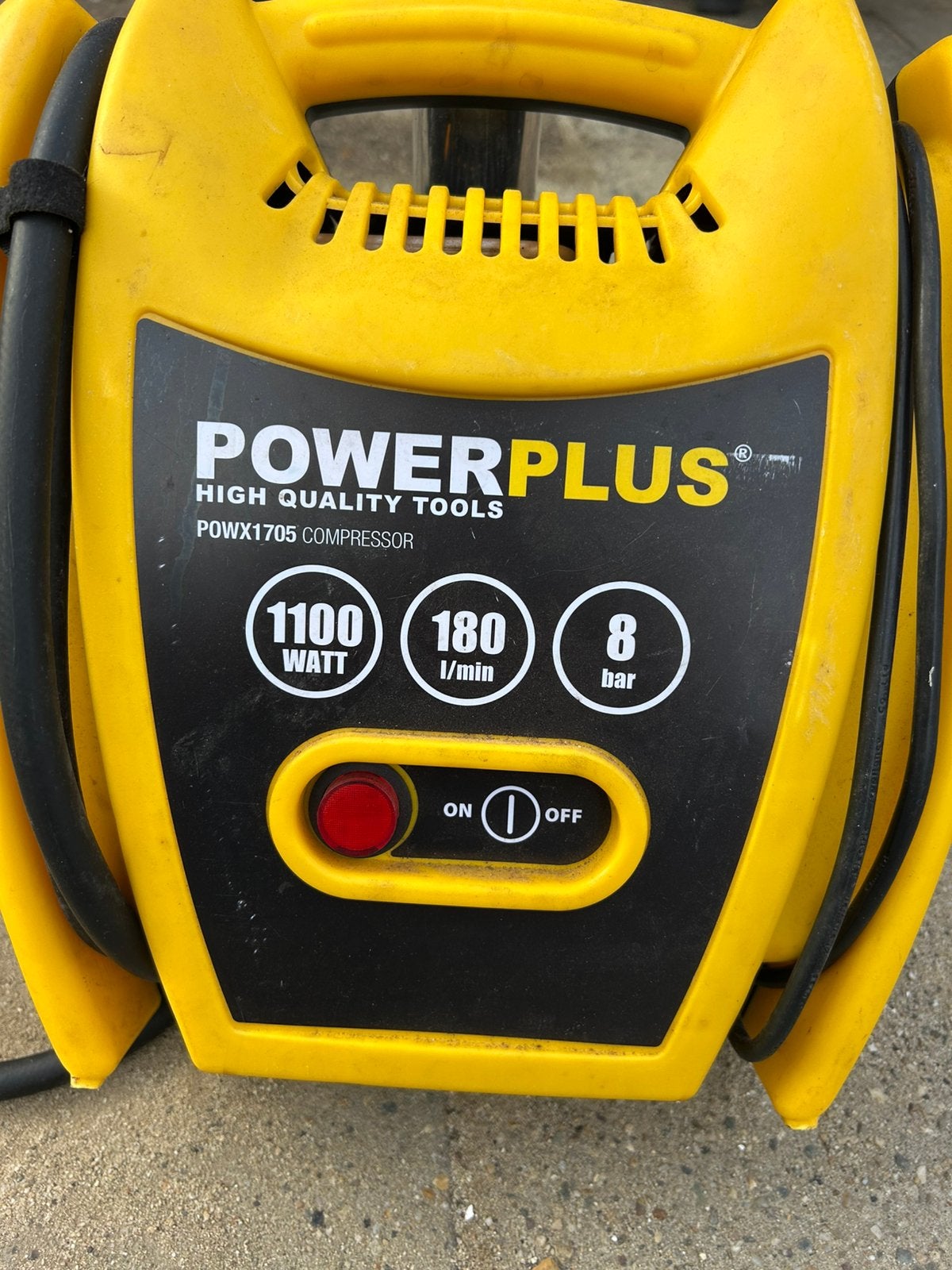 Eletriche compressor, Doe-het-zelf en Verbouw, Compressors, Minder dan 25 liter, Ophalen of Verzenden, Zo goed als nieuw, Minder dan 200 liter/min