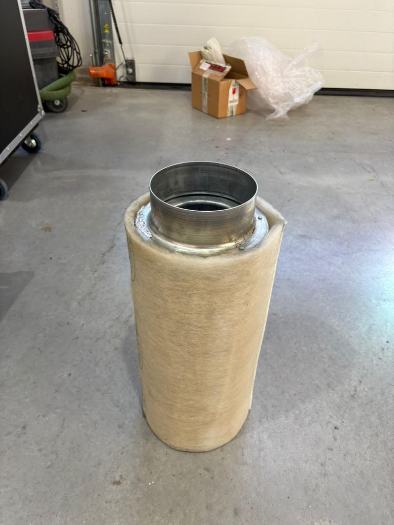 Geluiddemper/Afzuiger voor ventilatiesysteem, Ophalen, Gebruikt, Ventilator en Afzuiger