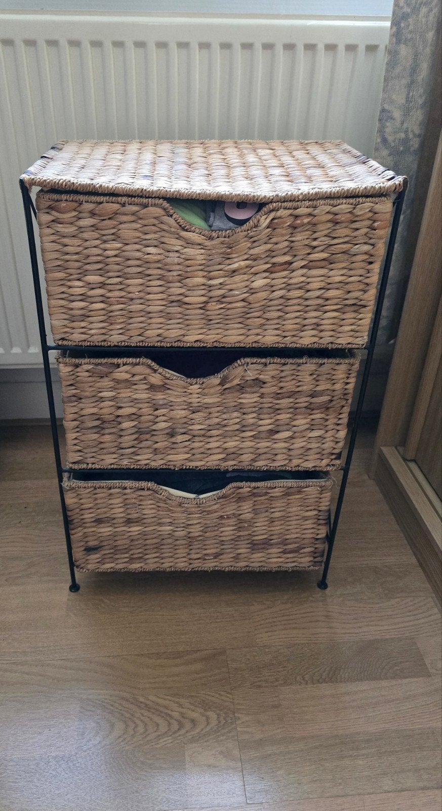Leuk ladekasje riet, Huis en Inrichting, Kasten | Ladekasten, Ophalen, 50 tot 100 cm, 3 of 4 laden, Minder dan 100 cm