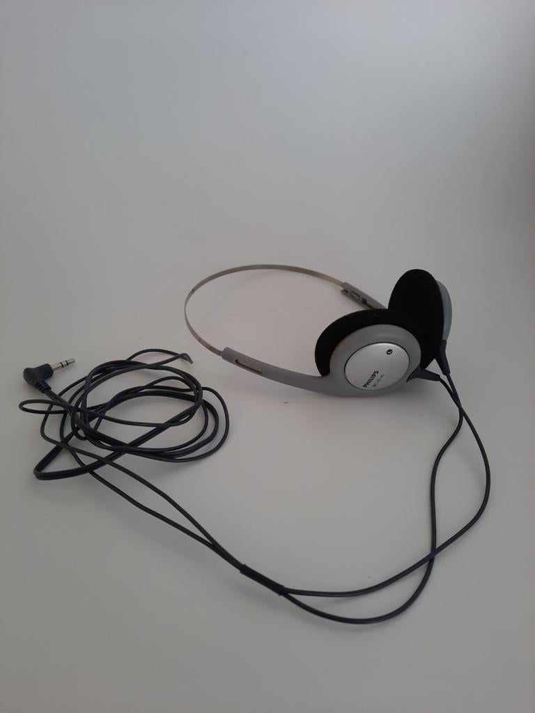 Vintage Philips SBC HL140 koptelefoon, Ophalen of Verzenden, Gebruikt, Over oor (circumaural), Philips