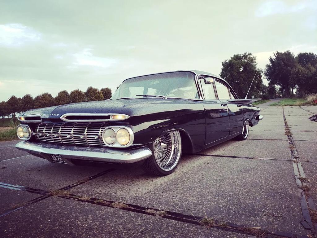 Chevrolet Bel-air 1959, Automaat, Zwart, Zwart, Particulier