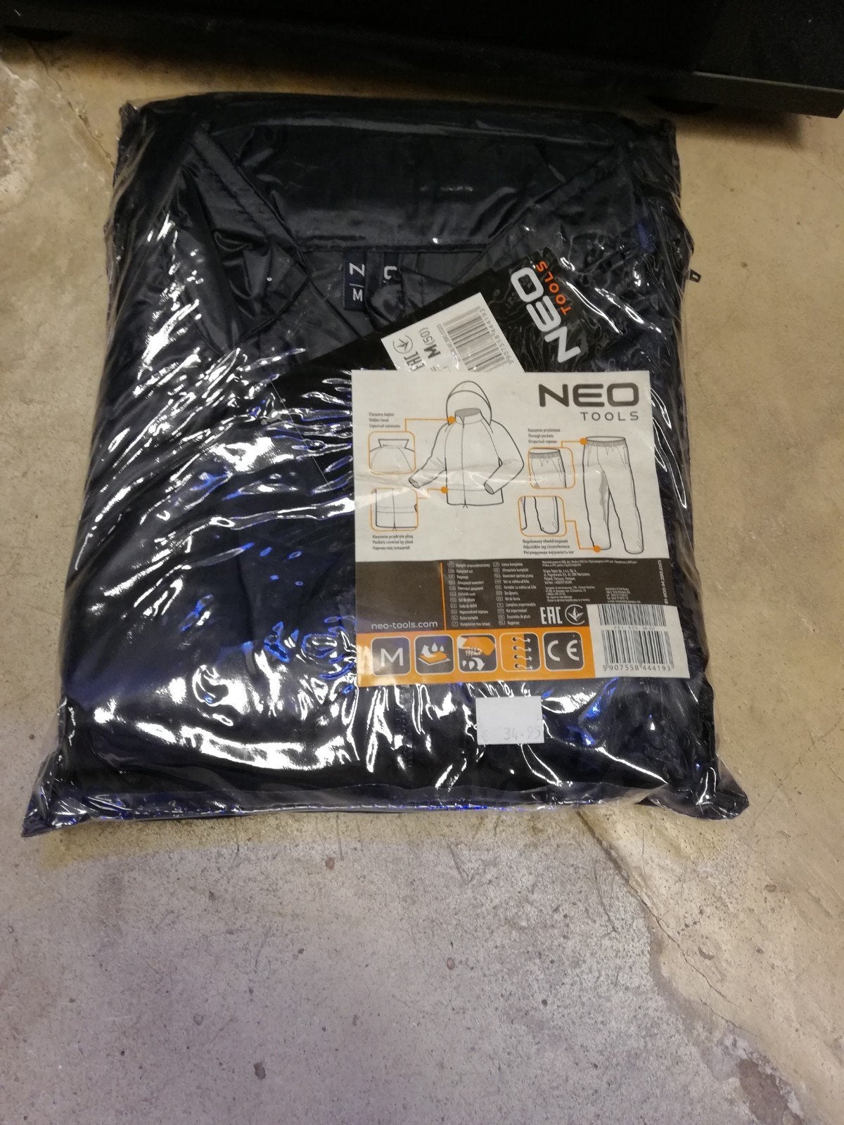 Regen pakken Neo tools unisex donkerblauw maat M/XXL, Ophalen of Verzenden, Nieuw, Regenpak, Dames