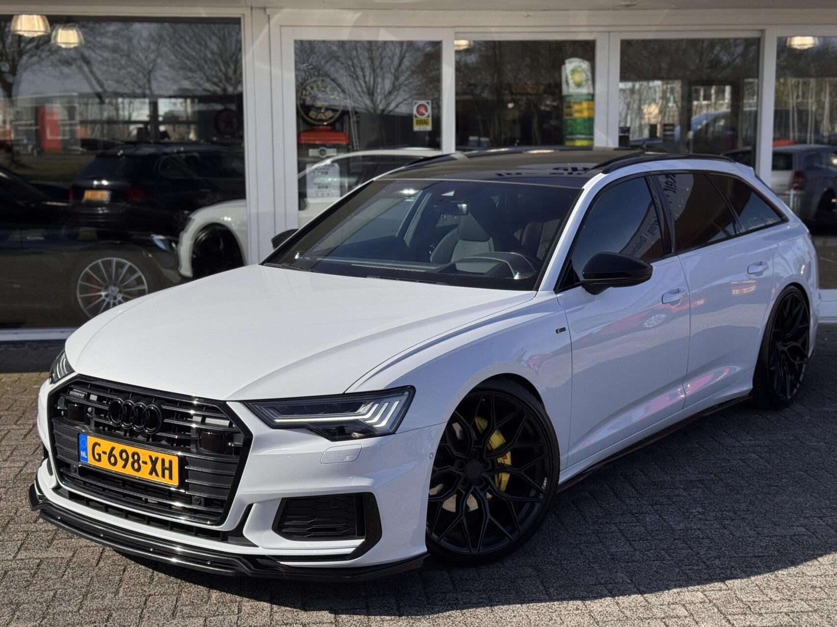 Audi A6 Avant 50 TDI V6 quattro Design Pro Line Plus,22"lmv,, Auto's, Audi, Automaat, Adaptive Cruise Control, Gebruikt, Wit