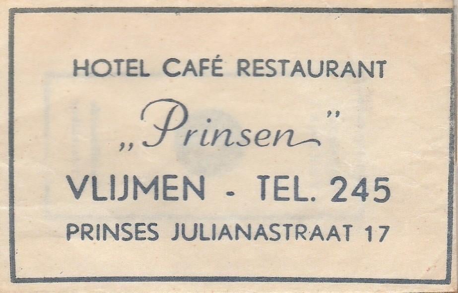Prinsen Prinses Julianastraat Vlijmen, Ophalen of Verzenden