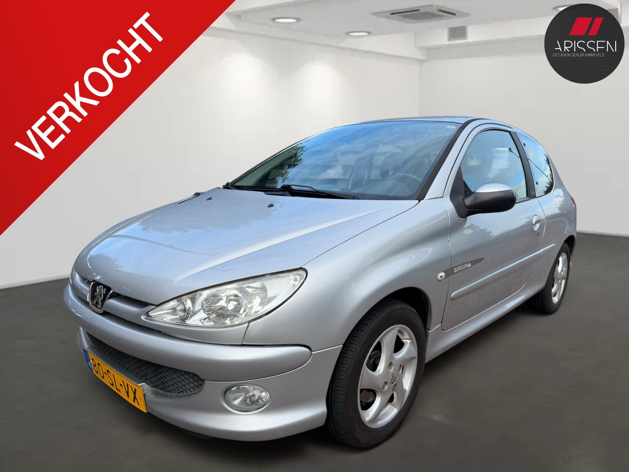 Peugeot 206 1.4-16V Quiksilver, Auto's, Voorwielaandrijving, 31 €/maand, 4 cilinders, Origineel Nederlands