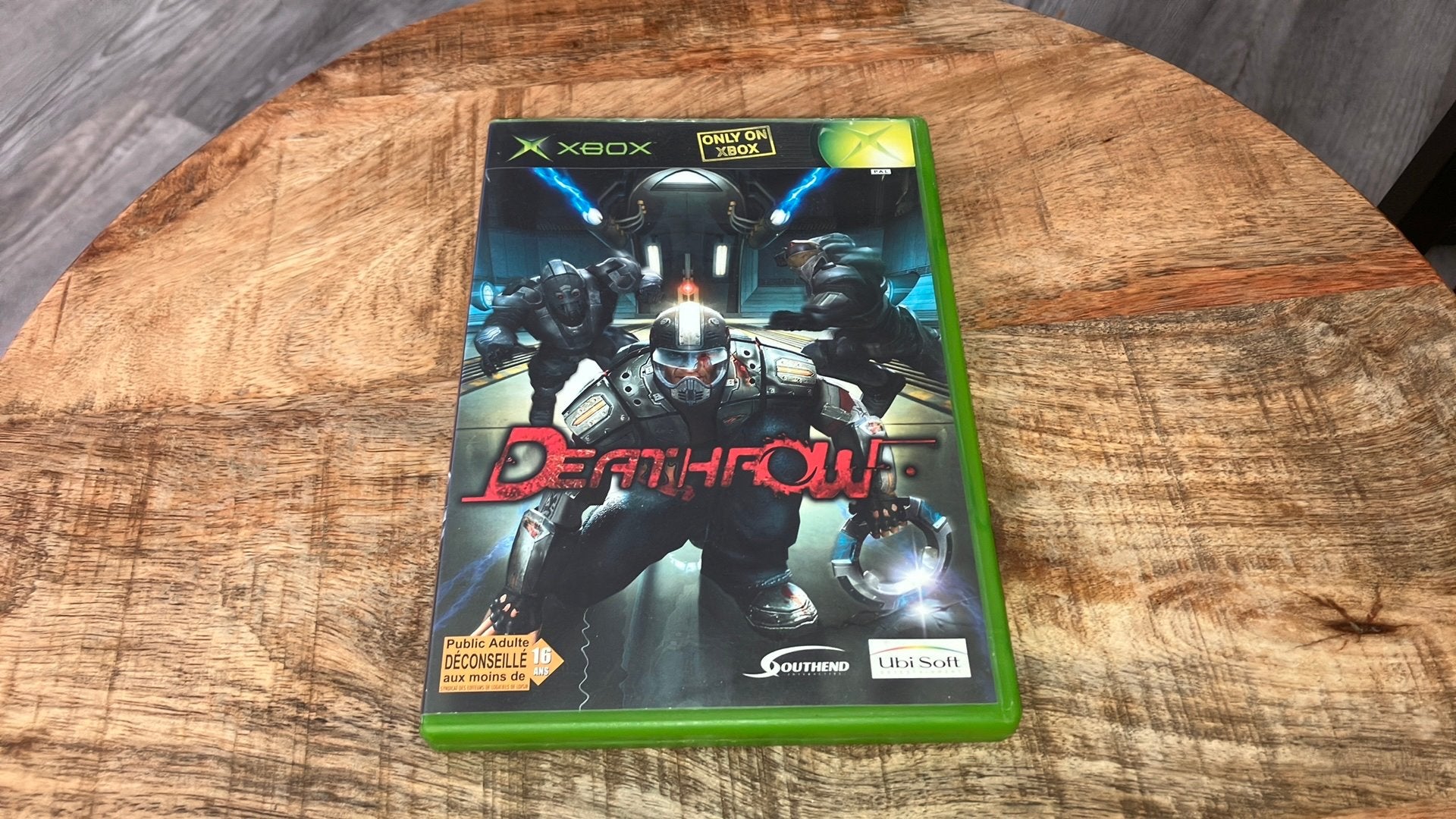 Deathrow Xbox original, 1 speler, Ophalen of Verzenden, Zo goed als nieuw
