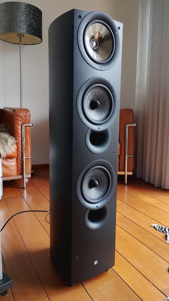 KEF iQ9 luidsprekers., Audio, Tv en Foto, Luidsprekers, Ophalen, 60 tot 120 watt, Front, Rear of Stereo speakers, Overige merken