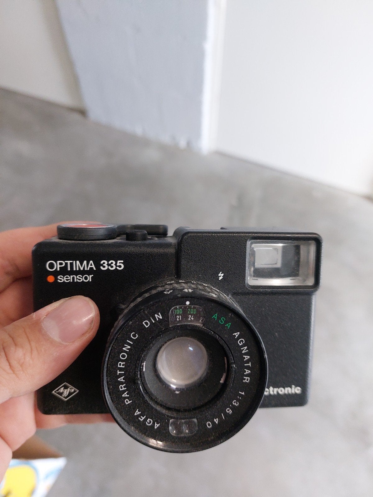 Agfa Optima 335 Sensor Compact Camera  Vintage, Ophalen of Verzenden, Gebruikt, Compact, Overige Merken