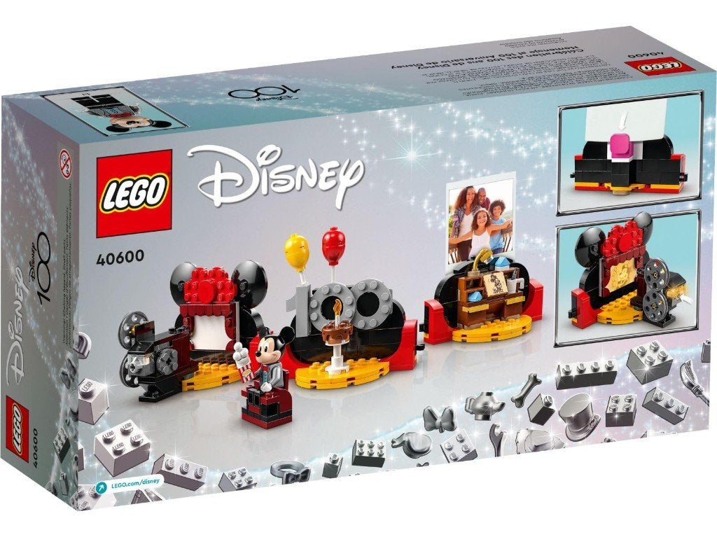 LEGO Disney 40600 Eerbetoon 100 Jaar Disney – Mickey Mouse, ., Nieuw, Ophalen of Verzenden, .