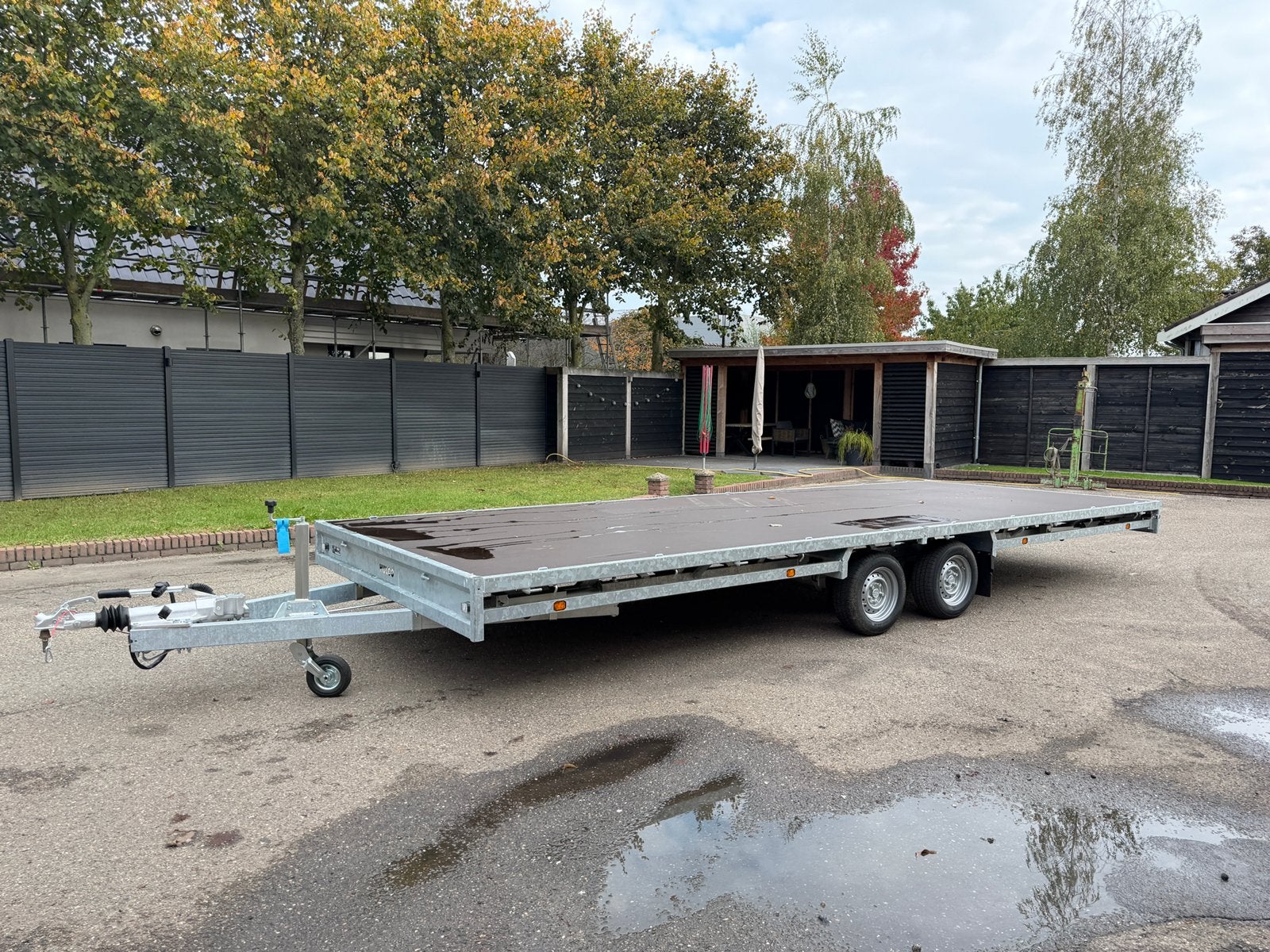 Nieuwe Hulco medax 2 plateauwagen 600x223 3500kg, Ophalen of Verzenden, Zo goed als nieuw