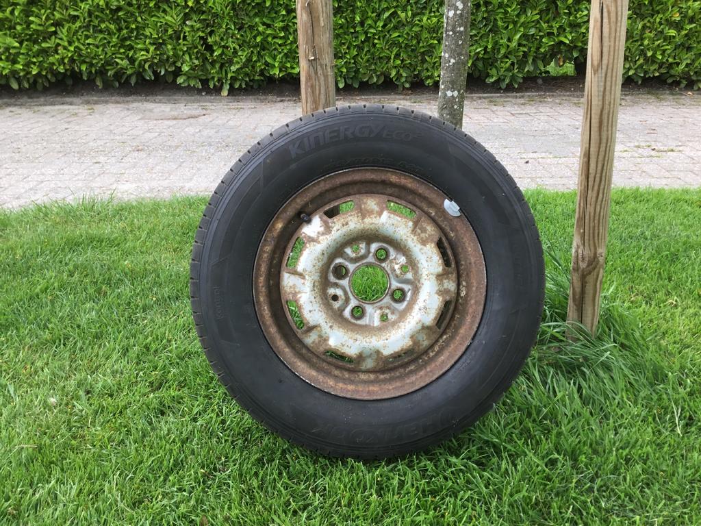 Hankook  kinergy eco band met velg, Auto diversen, Aanhangwagen-onderdelen, Ophalen of Verzenden, Nieuw